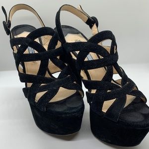 Prada Suede Chunnky Platform SZ 6